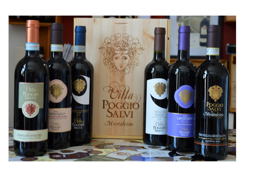 degustační dřevěná kazeta 6 lahví typ 8