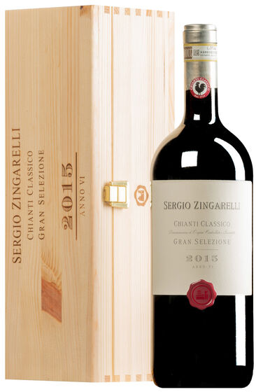 Chianti Classico Famiglia Zingarelli 2022 DOCG 1,5l dárk.balení dřevo