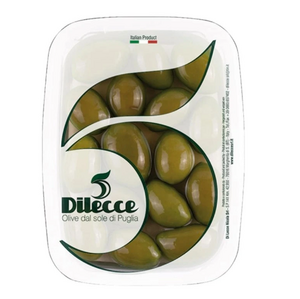  Olivy zelené s peckou ve slaném nálevu 550 g