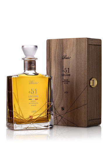 Legami +51 BRANDY 43%, 0,7l L24129 ve dřevě